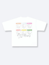 PROPERTY CARDS TEE - WHITE