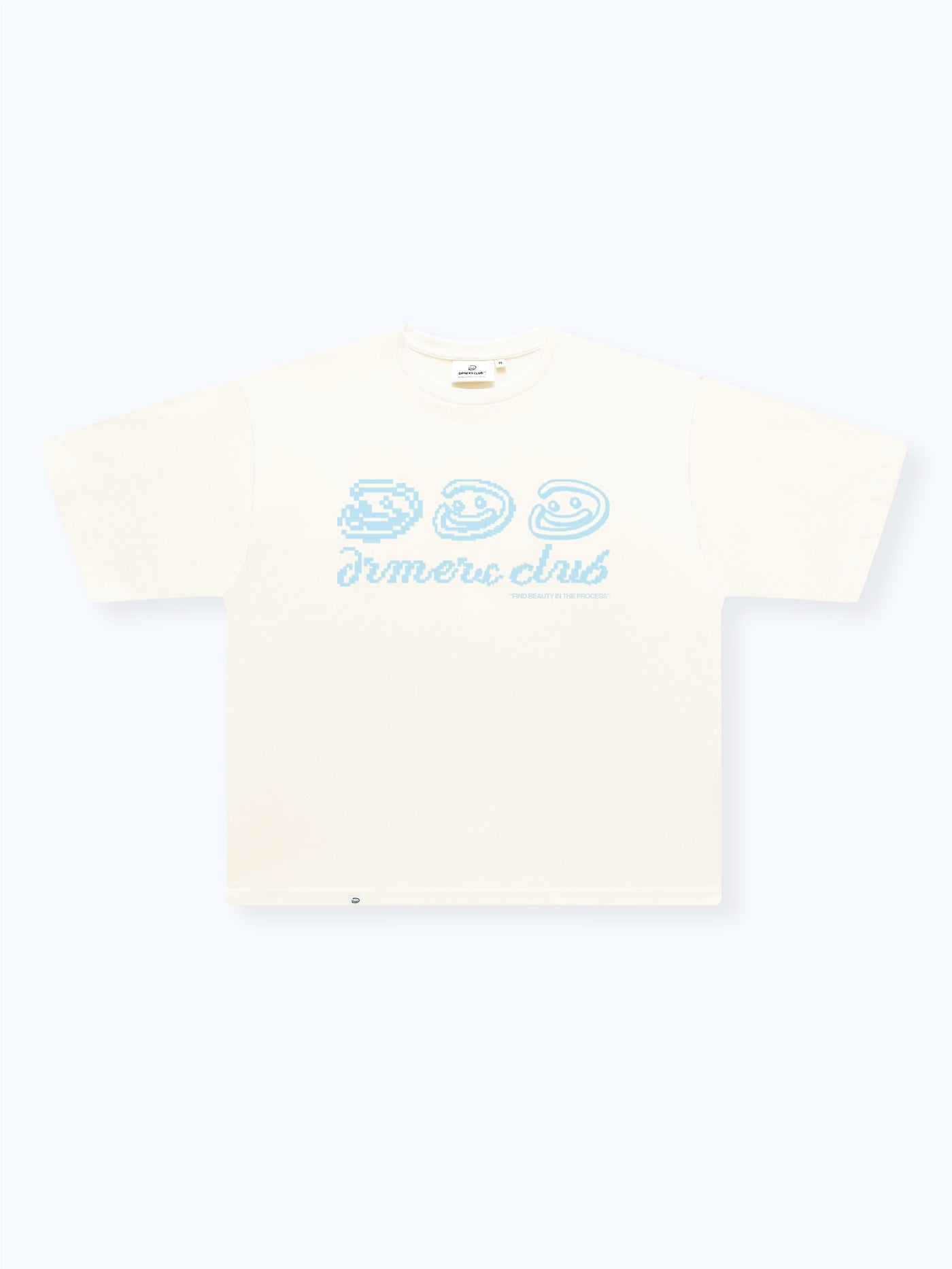 PIXEL TEE - EGGSHELL