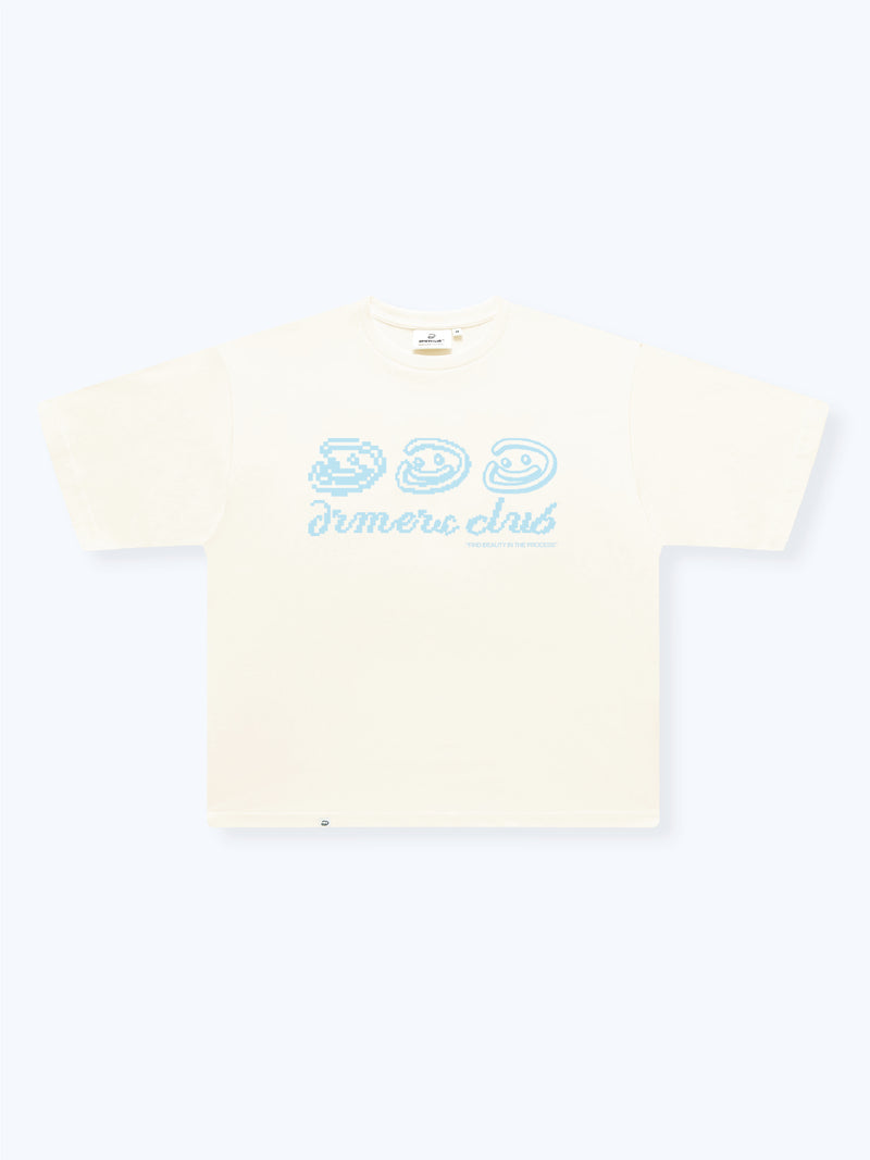 PIXEL TEE - EGGSHELL