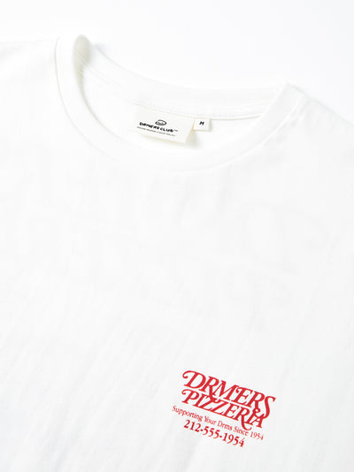 PIZZERIA TEE - WHITE