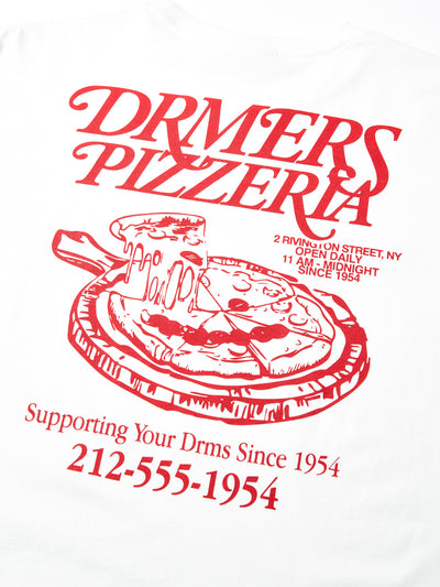 PIZZERIA TEE - WHITE