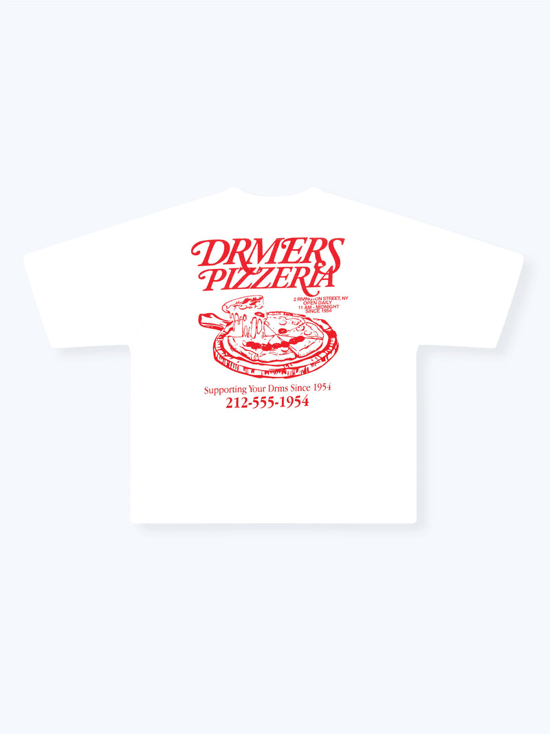 PIZZERIA TEE - WHITE