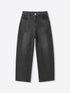 LOOSE FIT JEANS - WASHED BLACK