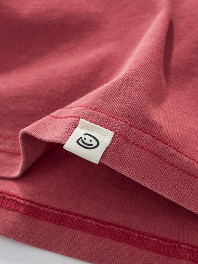POLARIS LAYERED TEE - RED