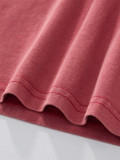 POLARIS LAYERED TEE - RED