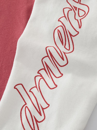 POLARIS LAYERED TEE - RED