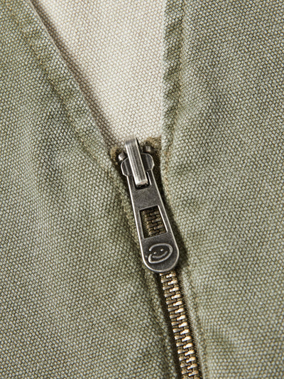 REVERSIBLE UTILITY VEST - GREEN/GREY