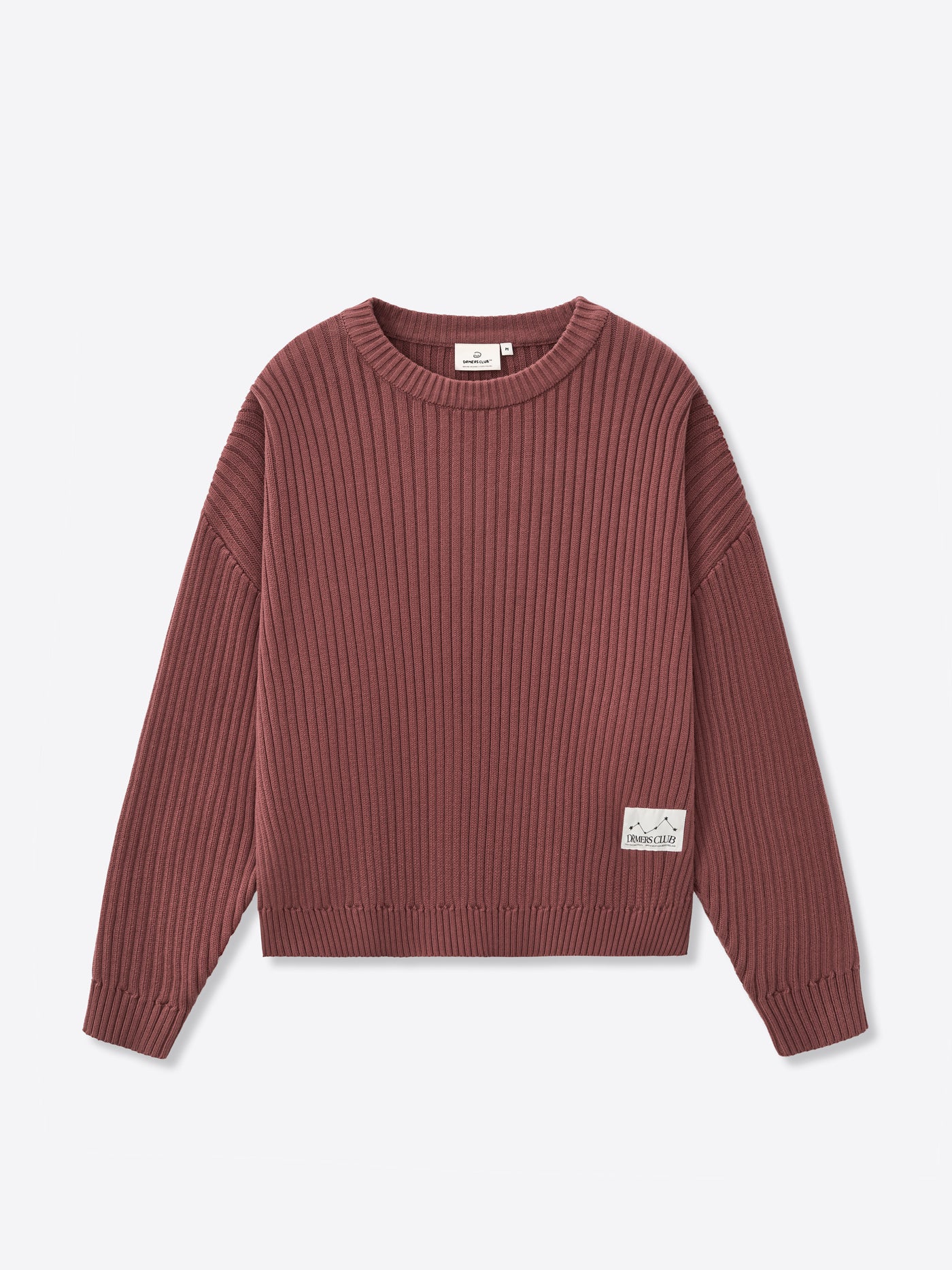 DRMERS RIBBED KNIT - MAROON