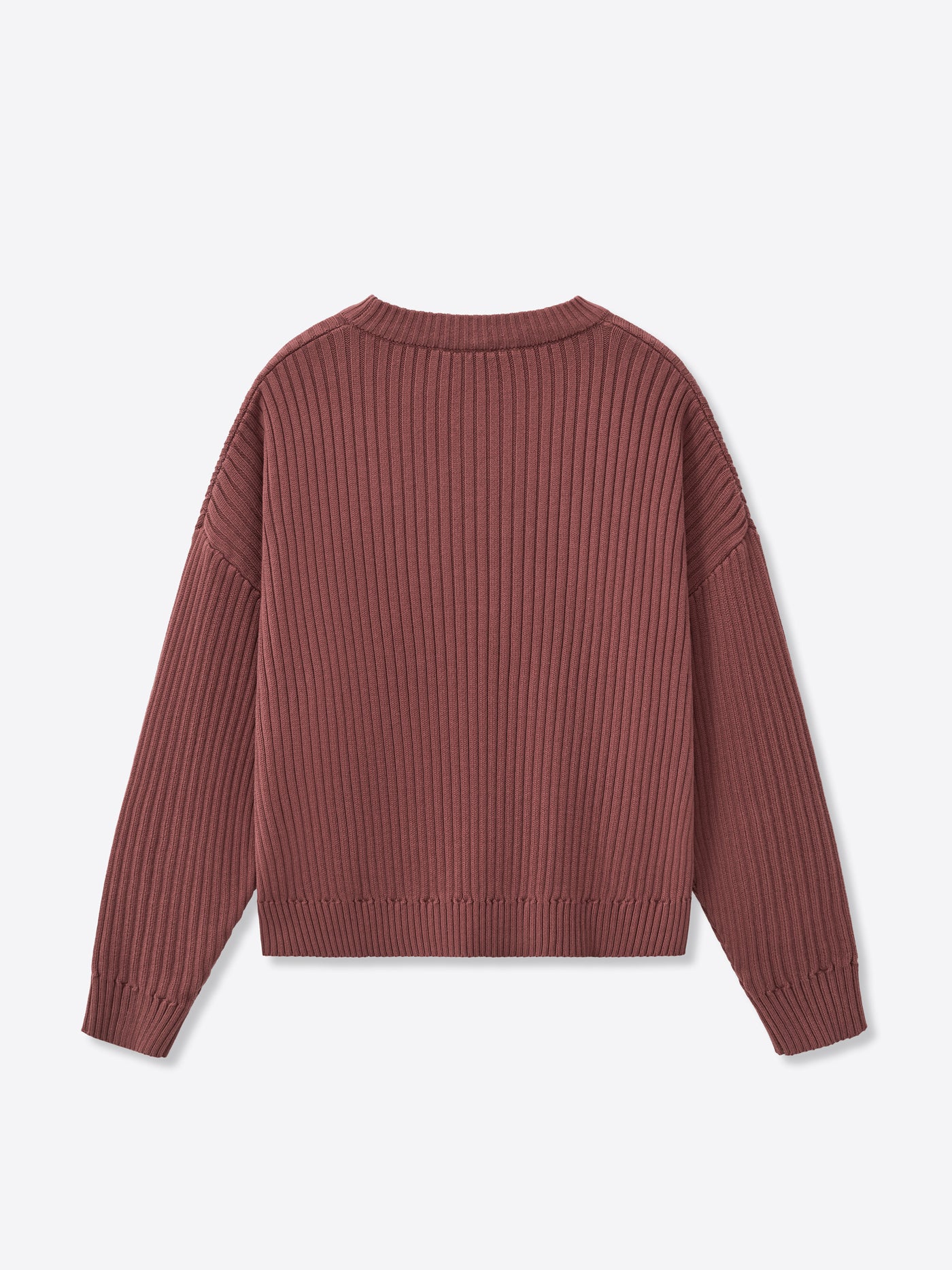 DRMERS RIBBED KNIT - MAROON