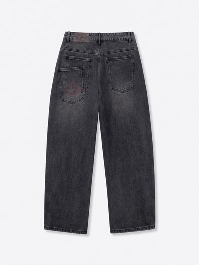 POLARIS JEANS - WASHED BLACK