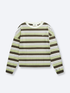 STRIPED LONG SLEEVE - GREEN