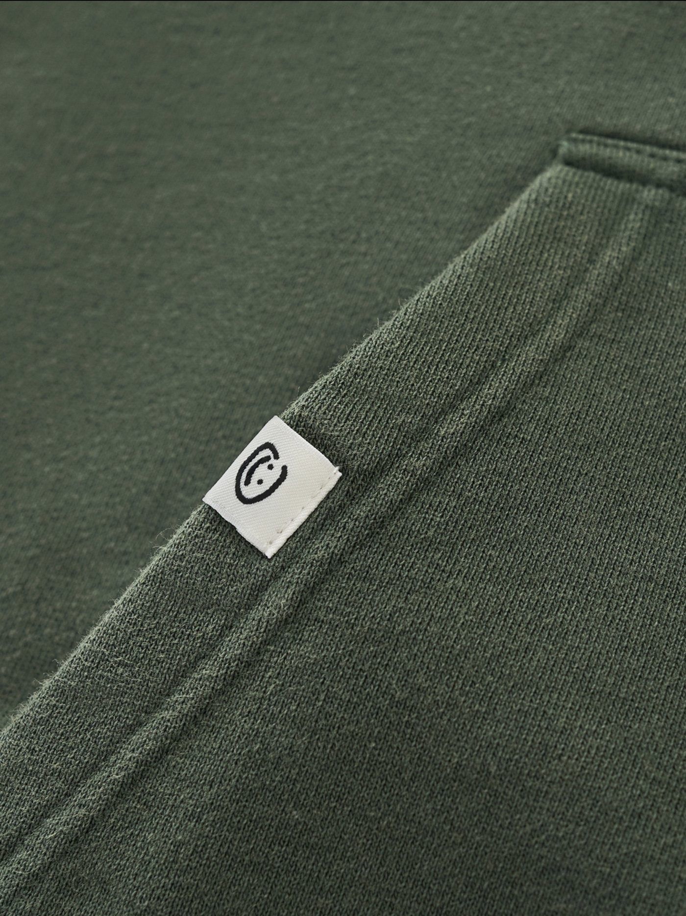 FLOATING LETTERS ZIP UP - FADED PINE