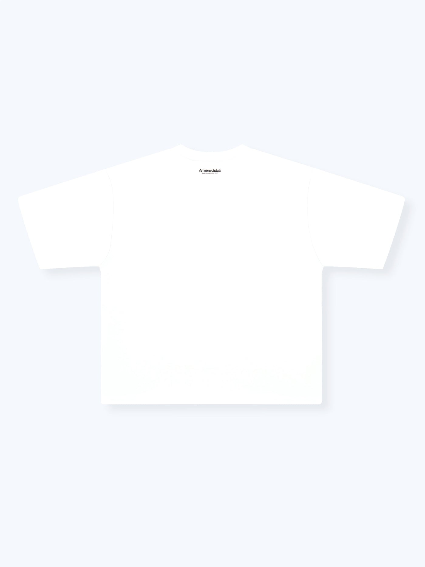 SMILEY GRID TEE - WHITE