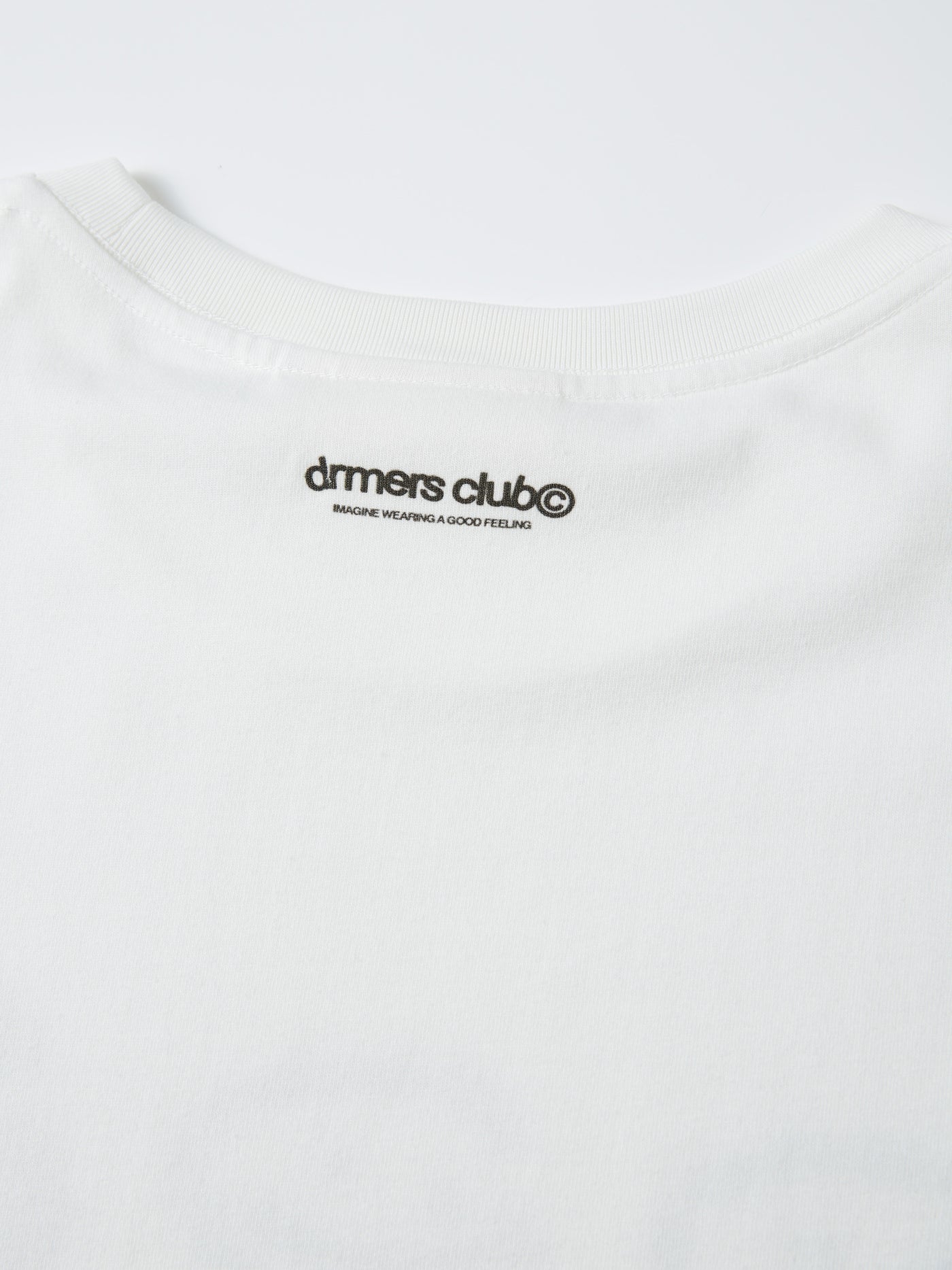 SMILEY GRID TEE - WHITE