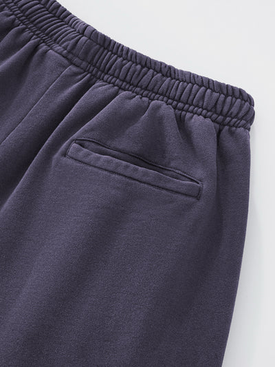 SMILEY PATCH SWEATPANTS - MIDNIGHT LAVENDER