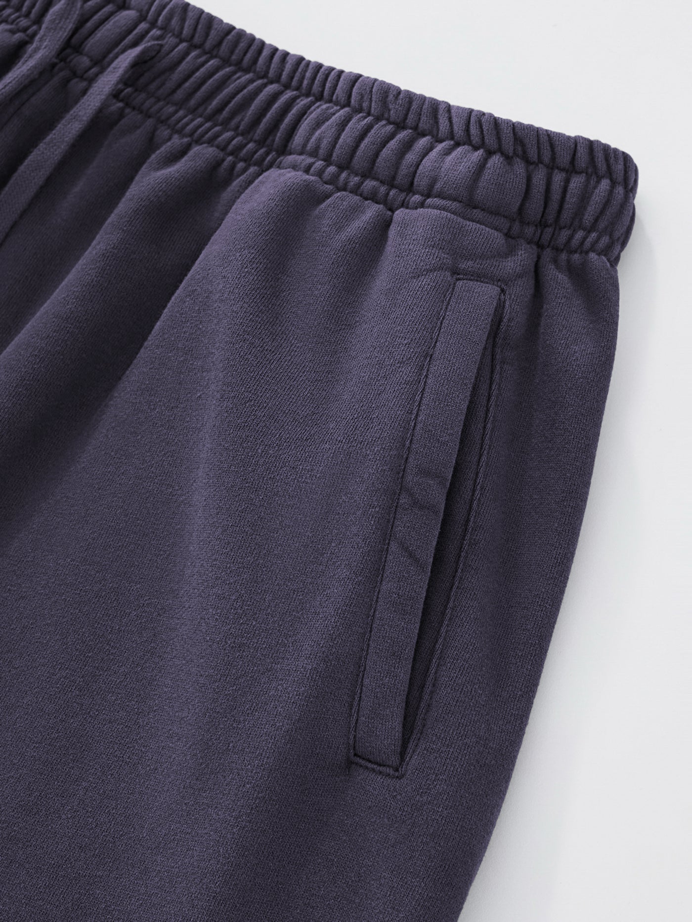 SMILEY PATCH SWEATPANTS - MIDNIGHT LAVENDER