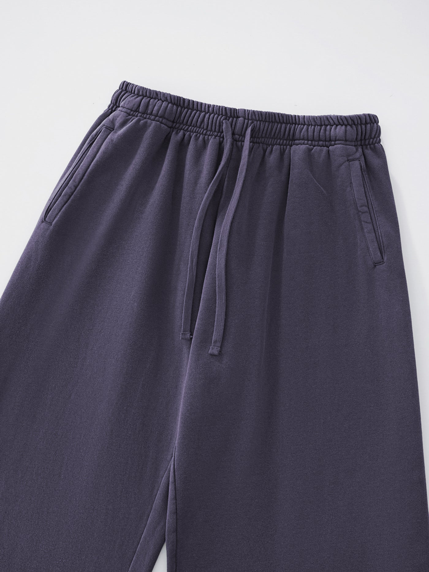 SMILEY PATCH SWEATPANTS - MIDNIGHT LAVENDER