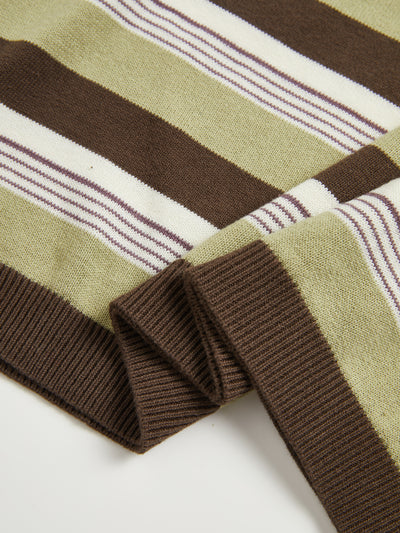 STRIPED LONG SLEEVE - GREEN
