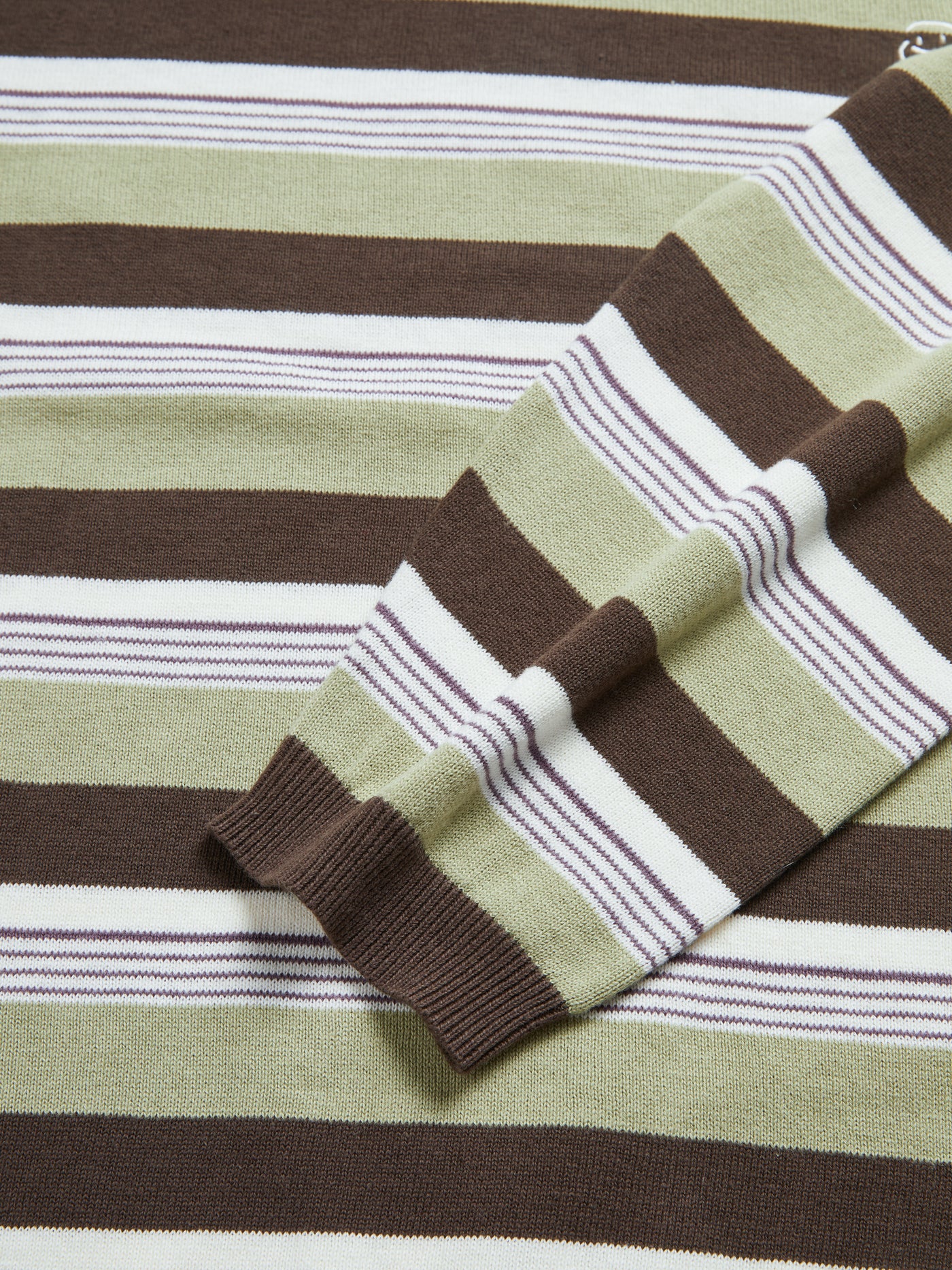 STRIPED LONG SLEEVE - GREEN