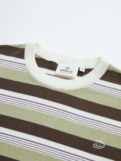 STRIPED LONG SLEEVE - GREEN
