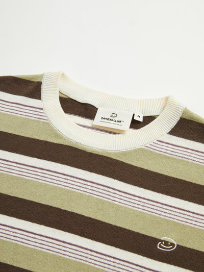 STRIPED LONG SLEEVE - GREEN