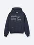 THANKS FOR BEING HERE V2 HOODIE - MIDNIGHT BLUE