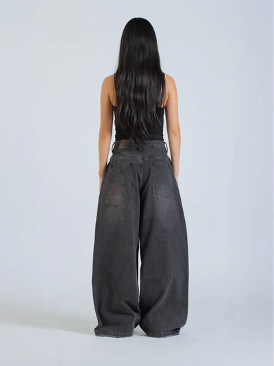 POLARIS JEANS - WASHED BLACK