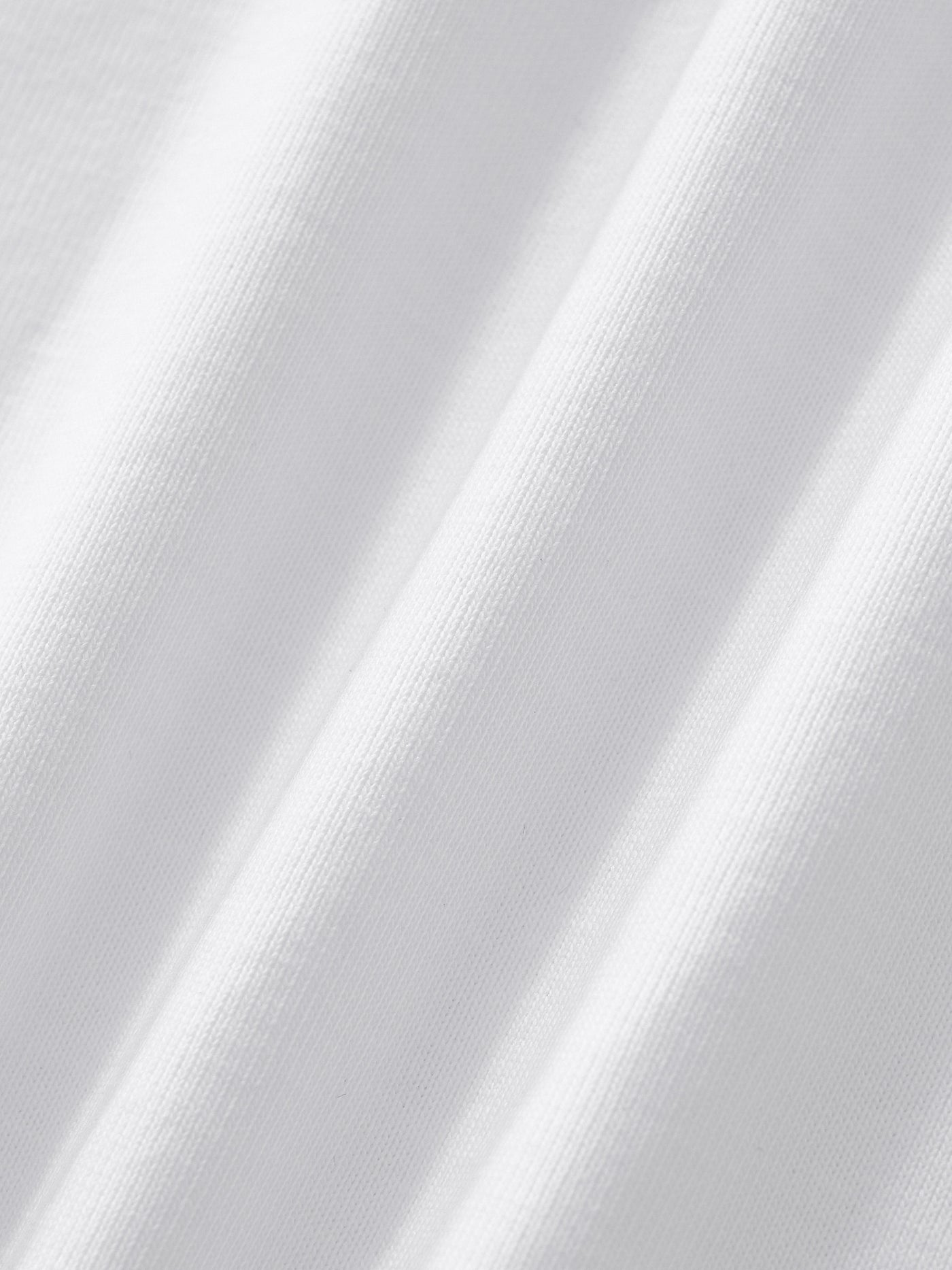 CROPPED-ISH BABY TEE - WHITE