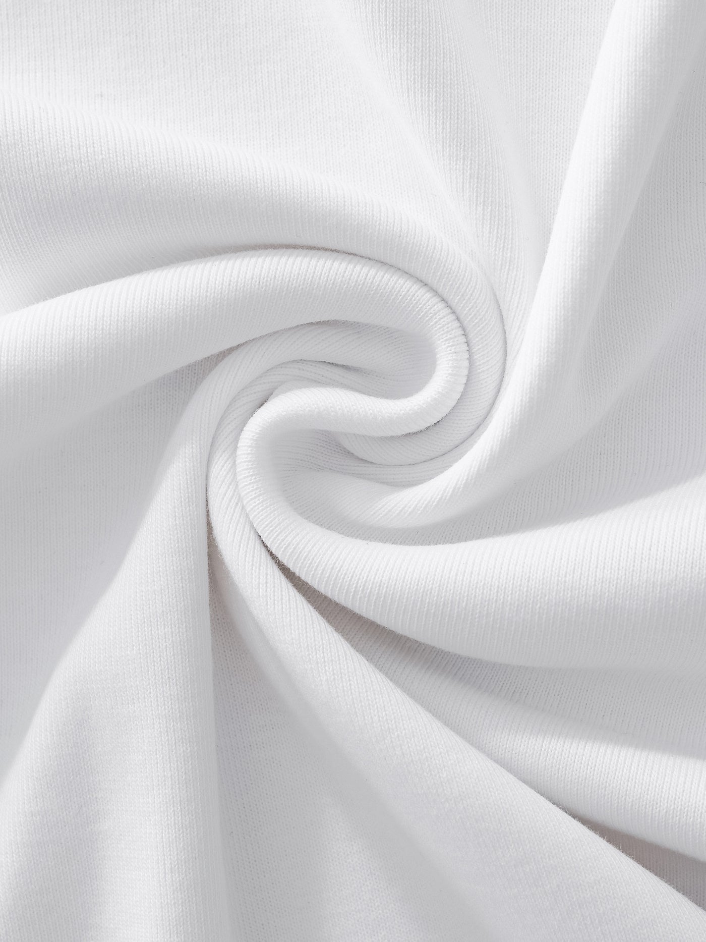 CROPPED-ISH BABY TEE - WHITE