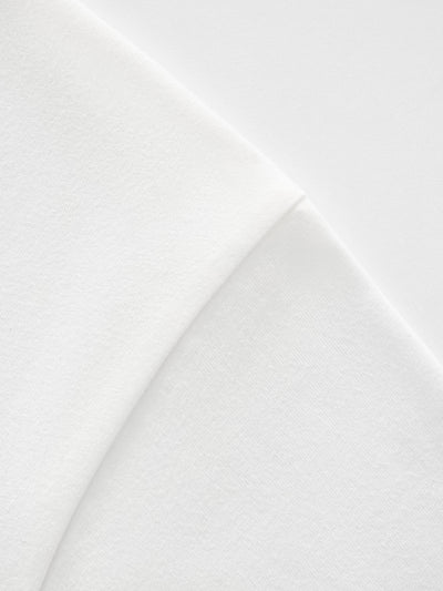 DAILY FITTED TEE - WHITE