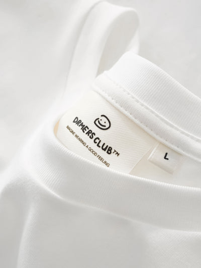 DAILY FITTED TEE - WHITE