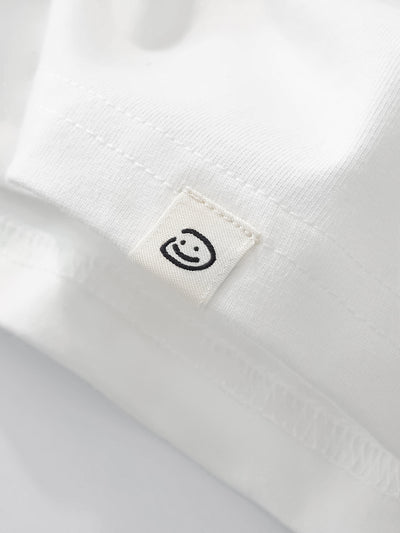 DAILY FITTED TEE - WHITE