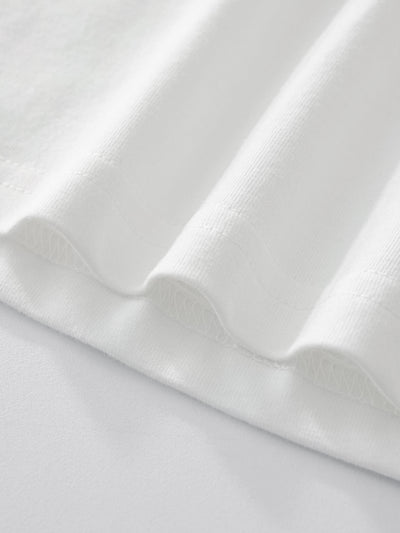 DAILY FITTED TEE - WHITE