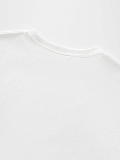 DAILY FITTED TEE - WHITE
