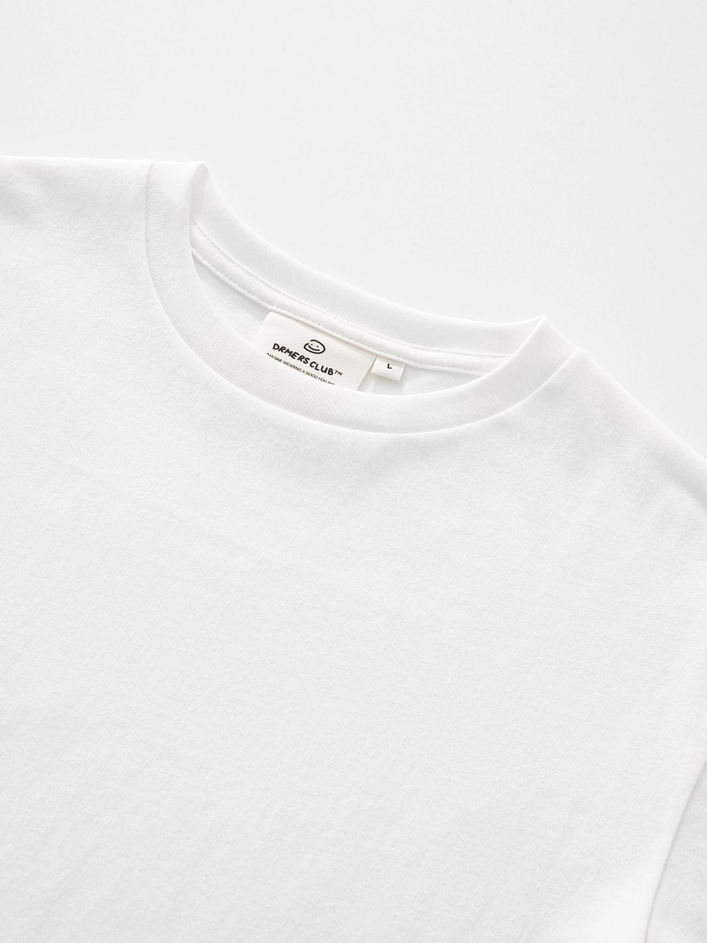 DAILY FITTED TEE - WHITE