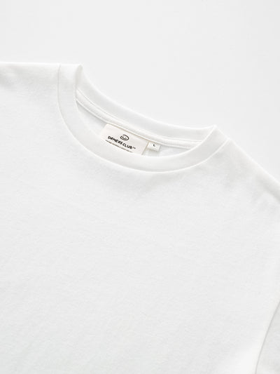 DAILY FITTED TEE - WHITE