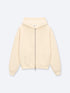 SIGNATURE BASIC DOUBLE ZIP - CREAM
