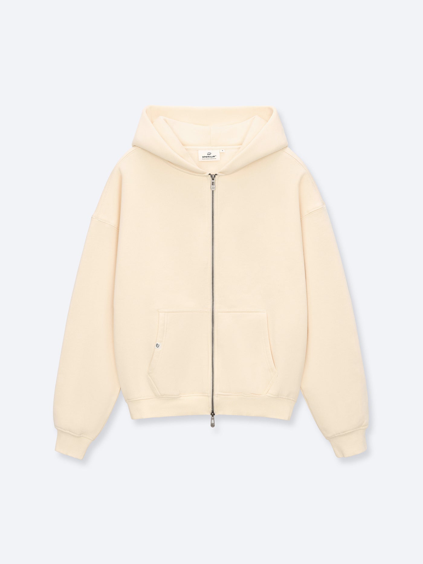  クリーム ジップアップジャージ SIGNATURE BASIC ZIP UP - CREAM – DRMERS CLUB