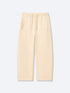 SIGNATURE BAGGY SWEATPANTS - CREAM