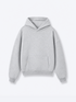 SIGNATURE BASIC HOODIE - HEATHER GREY