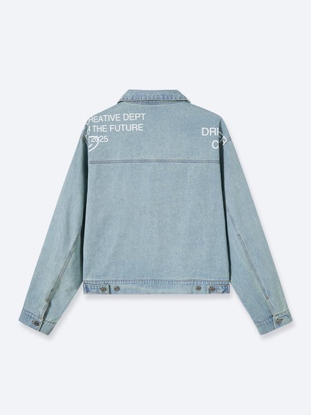 CREATIVE DEPT DENIM WORK JACKET - BLUE – DRMERS CLUB