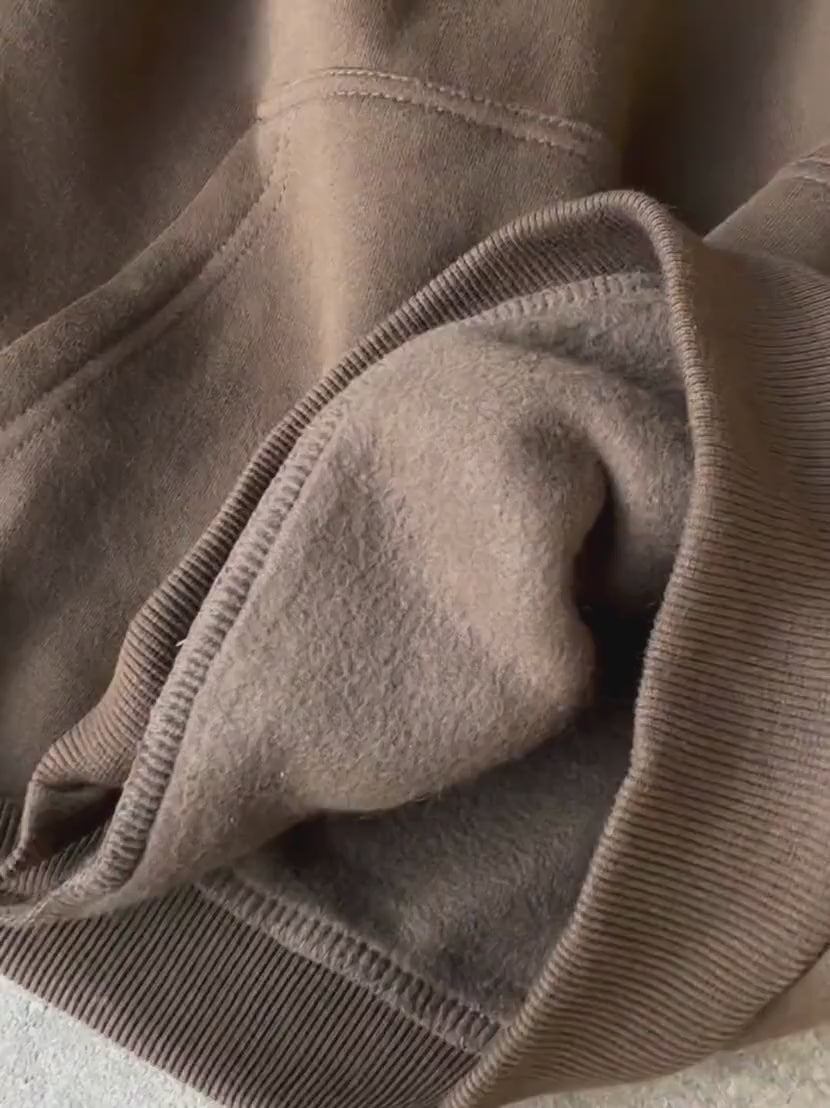 this one's for you hoodie - espresso