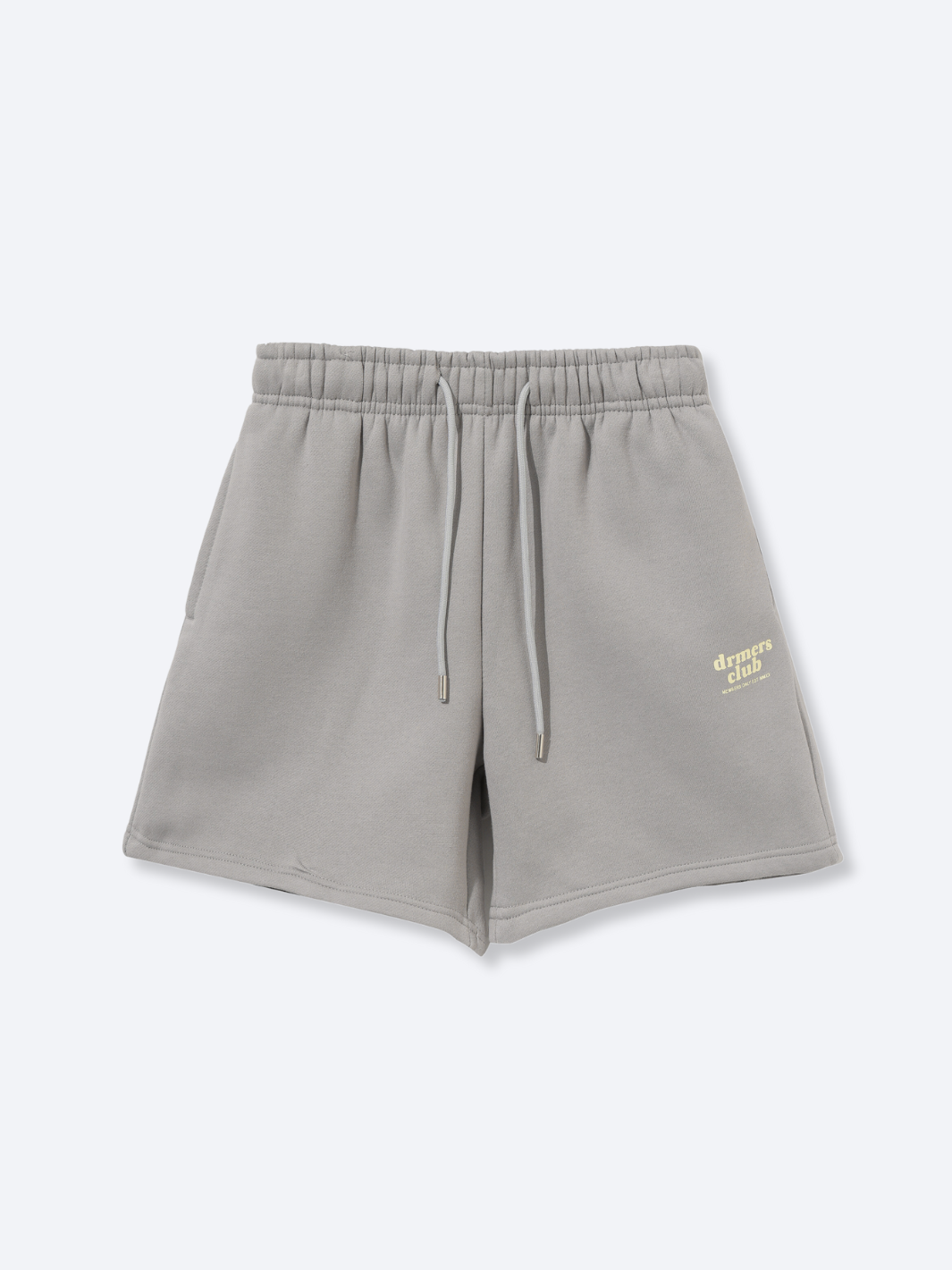 members only sweat shorts - stone grey