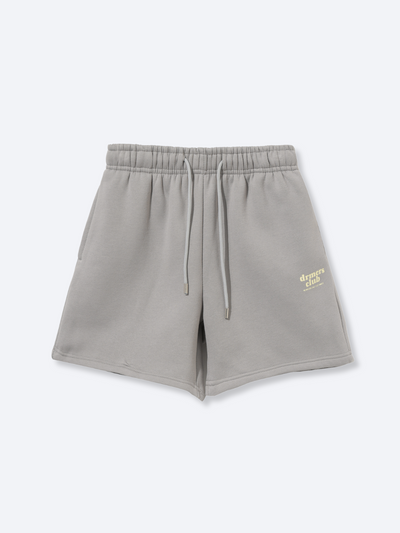 MEMBERS ONLY SWEAT SHORTS - STONE GREY