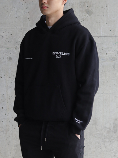 thanks for being here hoodie - black