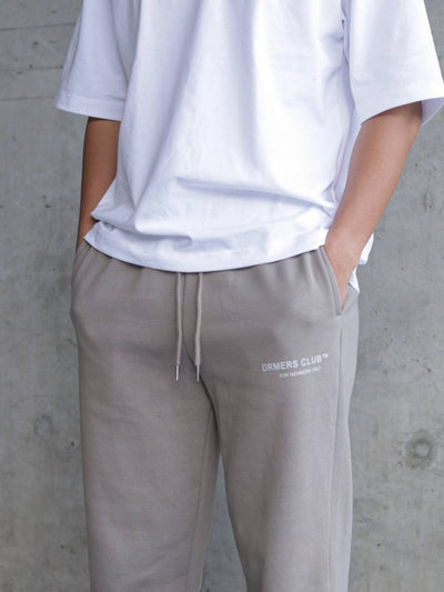 members only sweatpants - taupe