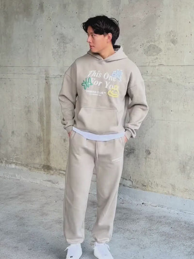 members only sweatpants - taupe
