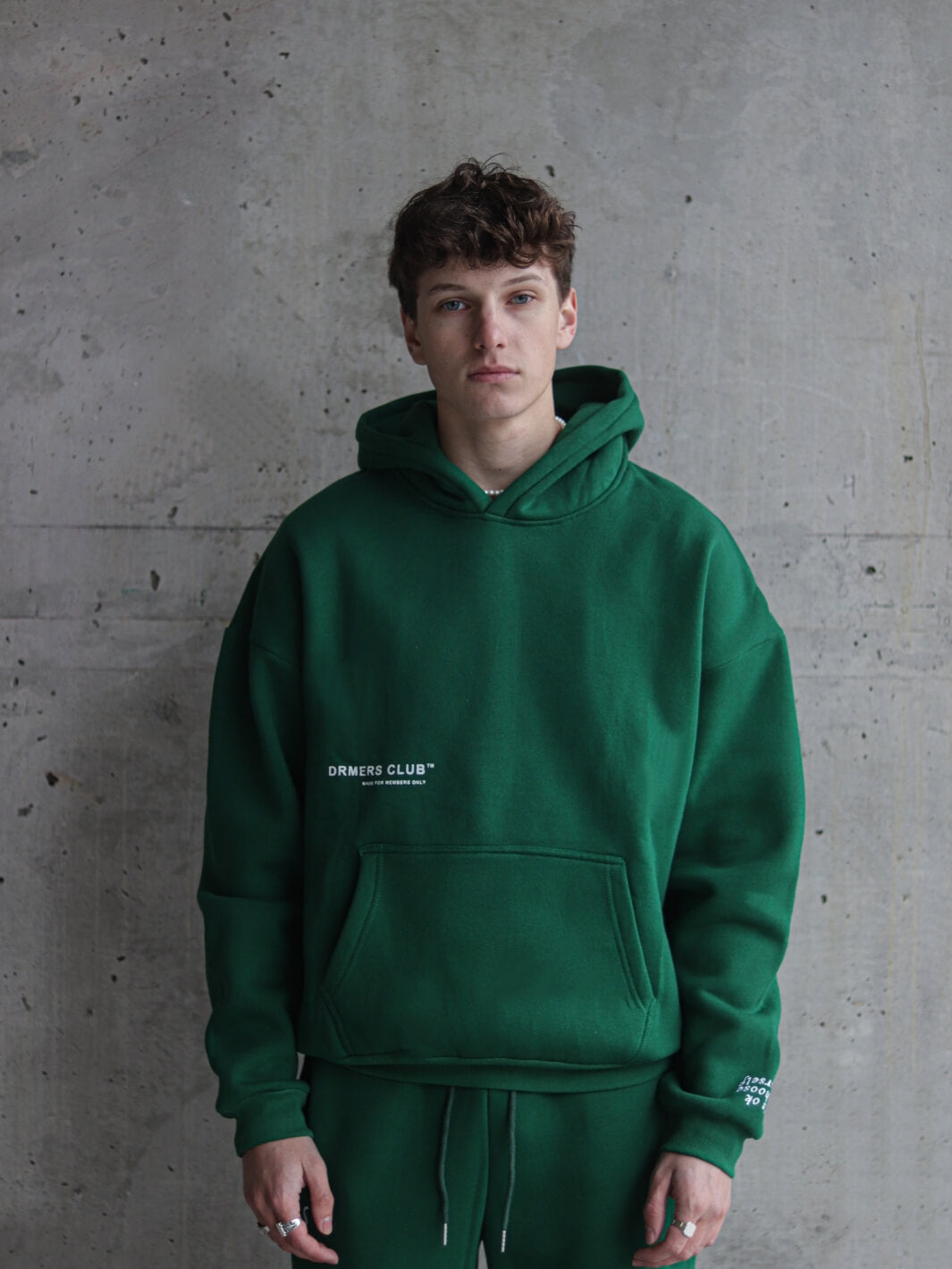 see you later hoodie - evergreen
