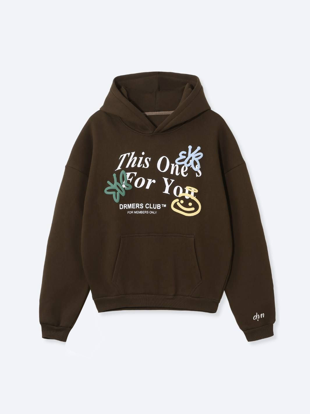 this one's for you hoodie - espresso